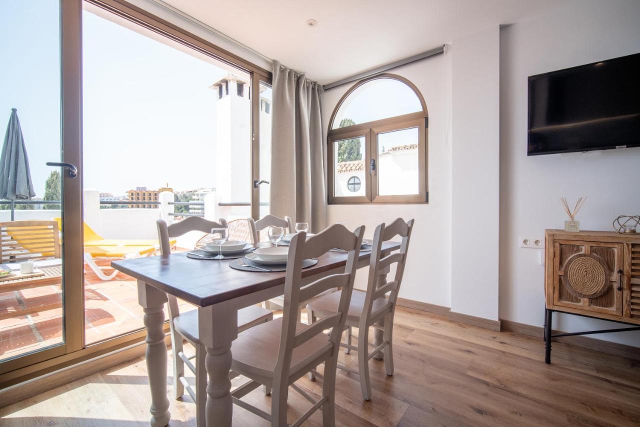 Freshly Renovated, Modern Penthouse Pueblo Evita! Benalmádena Exterior foto